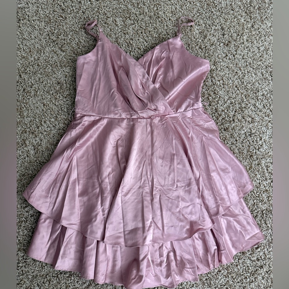 Satin dress